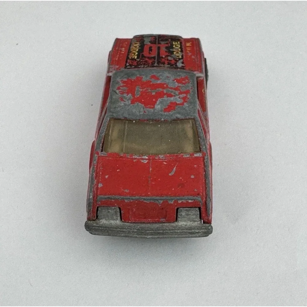 Vintage 1980 Hot Wheels Mirada Stocker Red Dodge #10 Diecast Car Hong Kong
